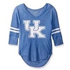 NCAA Kentucky Wildcats Juniors Thermal Raglan20